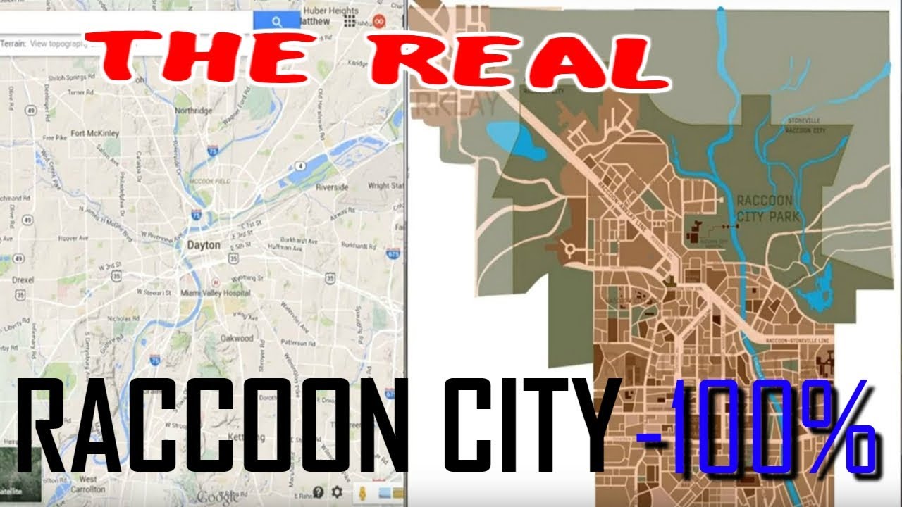 where is raccoon city located